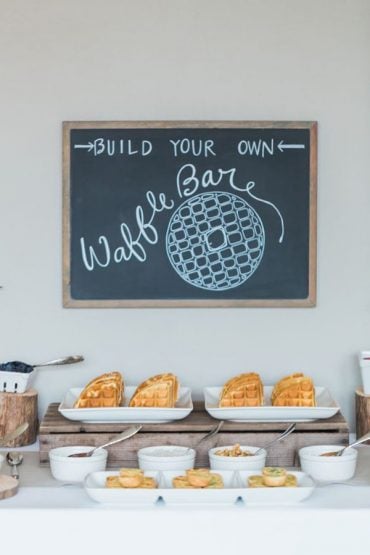 wedding food bar