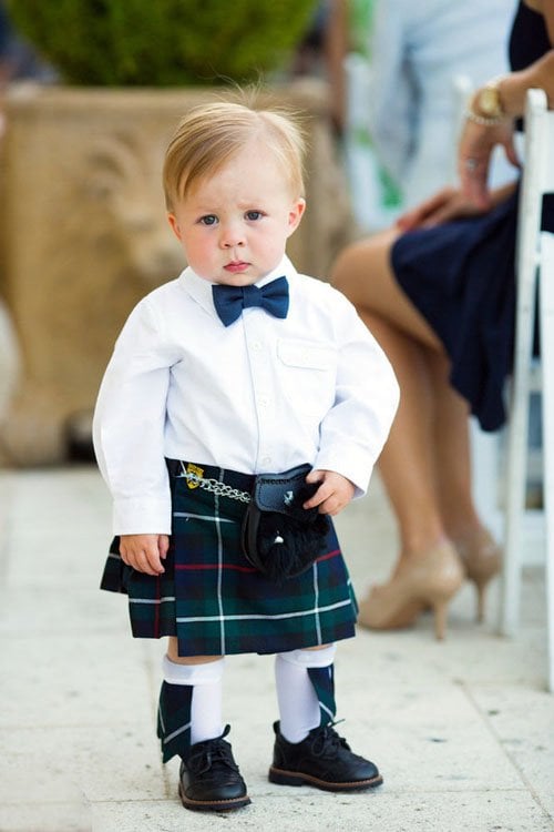 cute kids at weddings