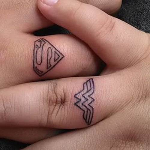 Superman and Wonder Woman