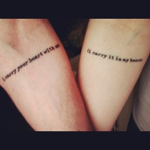 I carry your heart with me (I carry it in my heart)
