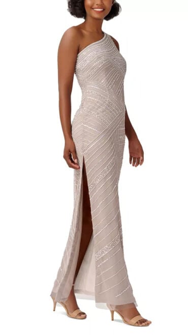 Asymmetrical Gown