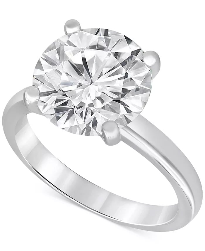 Badgley Mischka White Gold Diamond  VintageEngagement Ring