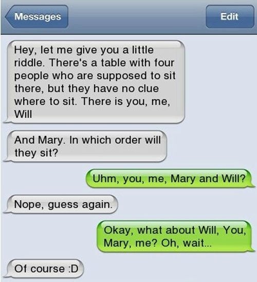Cute Text Message