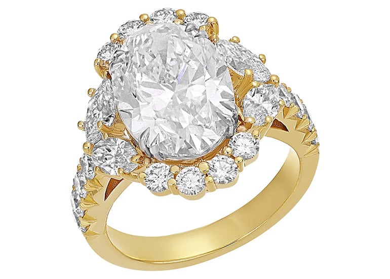 Bony Levy Luxury Vintage Engagement  Diamond Ring