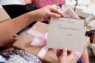 Bridal Shower Card Message