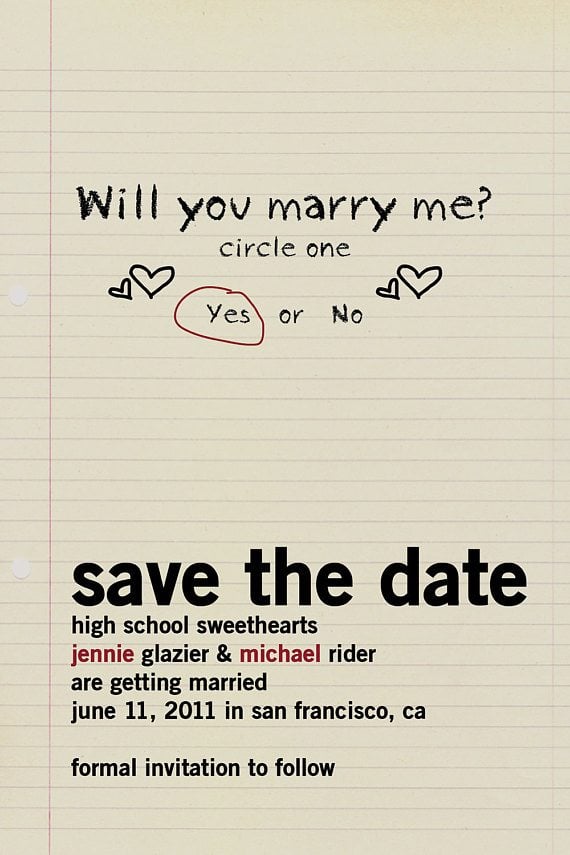 save the dates