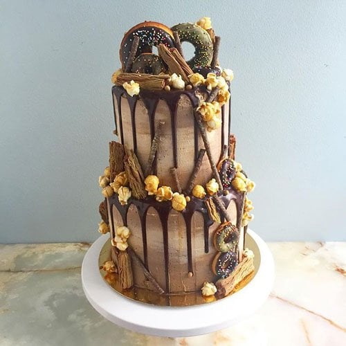 Drip Wedding Cakes