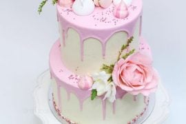 drip wedding cake
