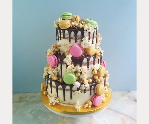Drip Wedding Cakes