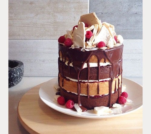 Drip Wedding Cakes