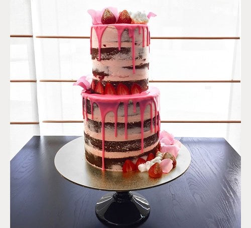 Drip Wedding Cakes