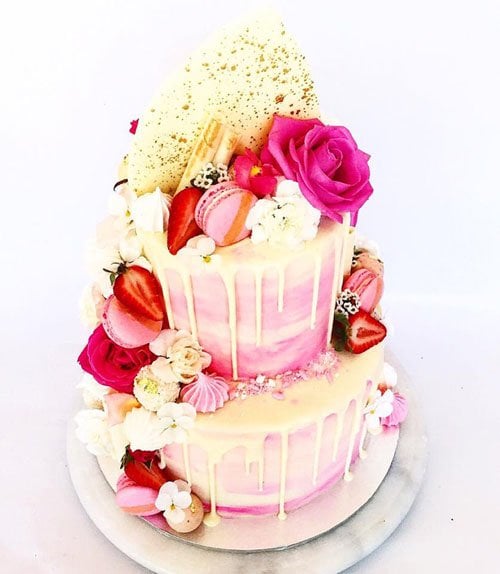 Drip Wedding Cakes