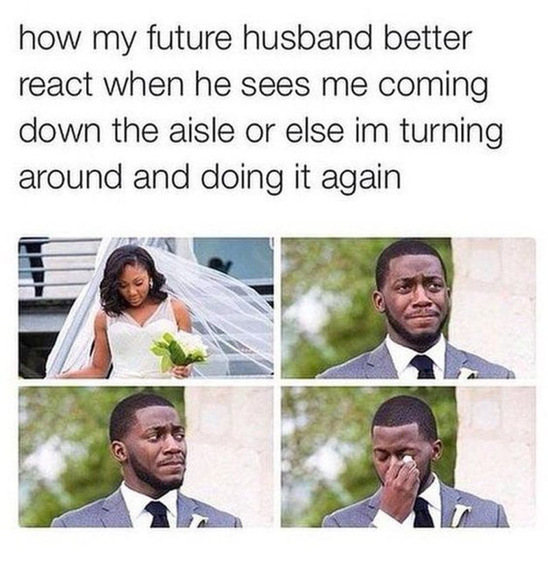 groom aisle meme