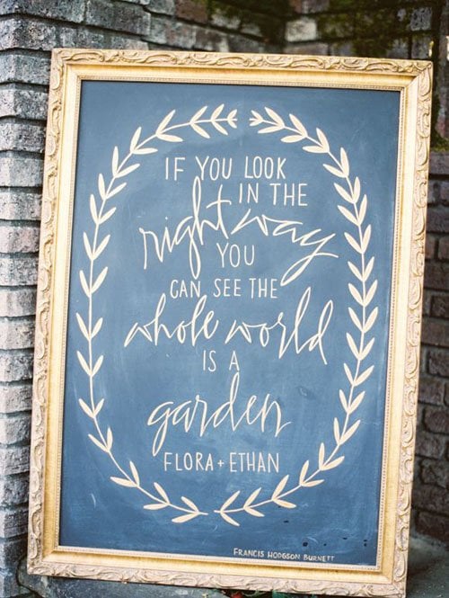 Garden Wedding