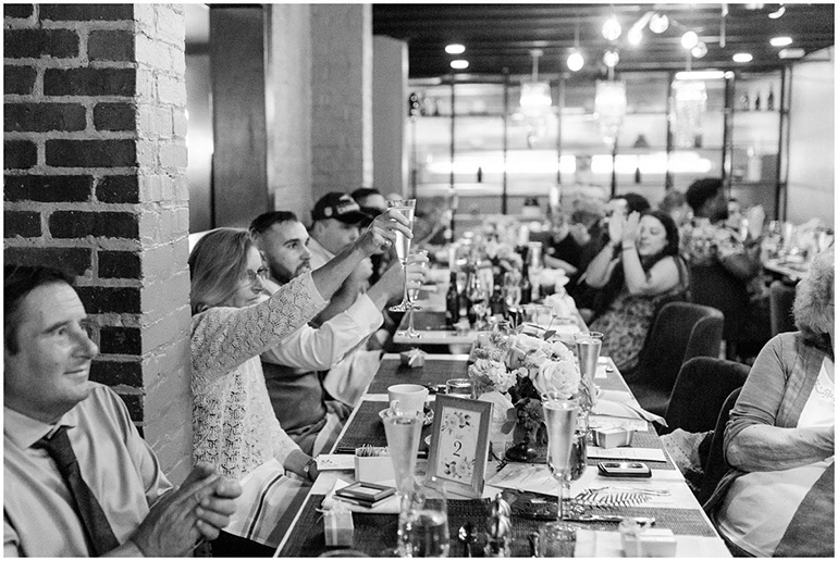 Microwedding Toast
