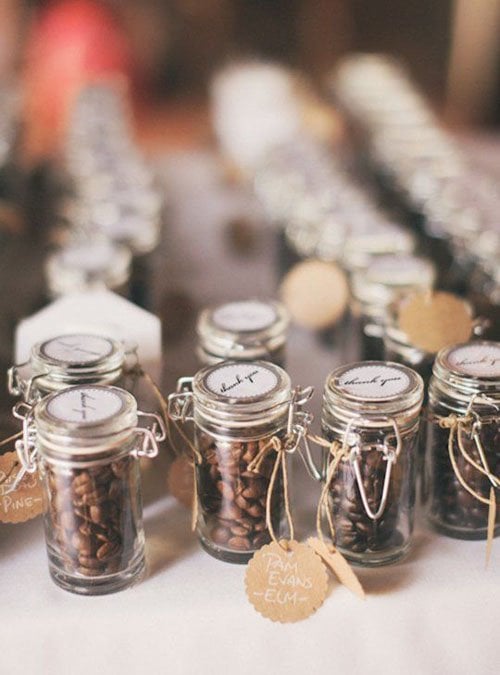 Mini Serving of Coffee Beans