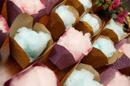 Mini Cotton Candy Serving