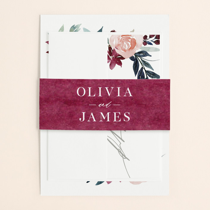 fall wedding invites