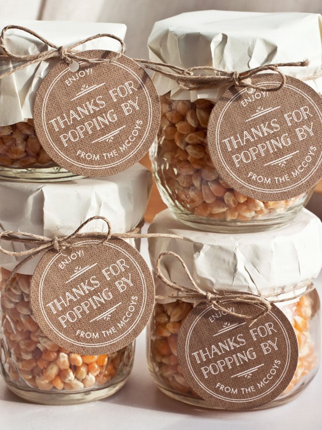 Popcorn In Jar