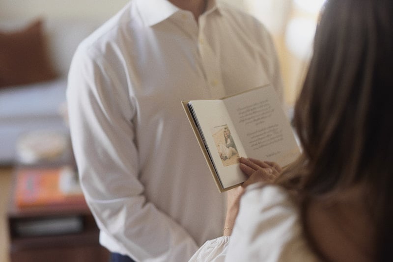 small wedding album