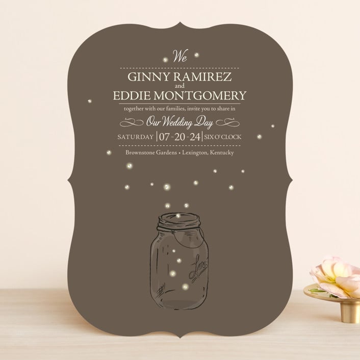 rustic invites