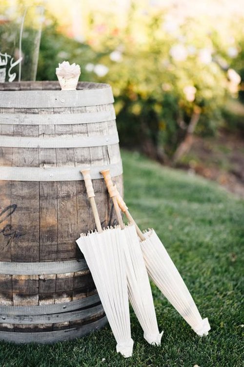 Wine Barrel Tables
