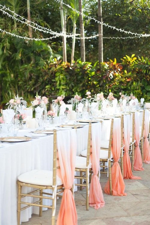 Ombre Chair Covers