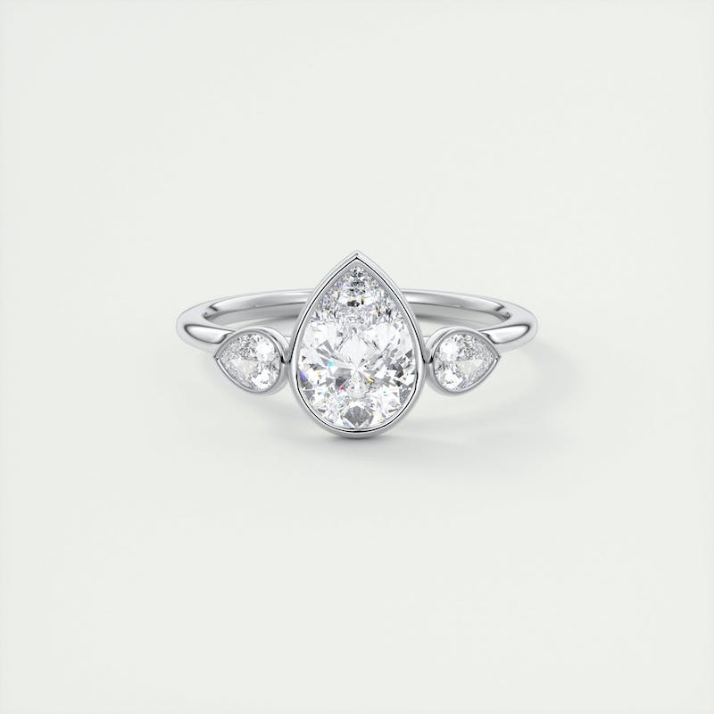 three stone ring