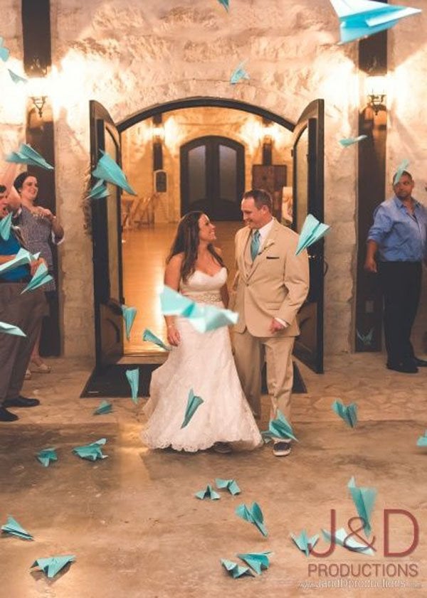 wedding exit