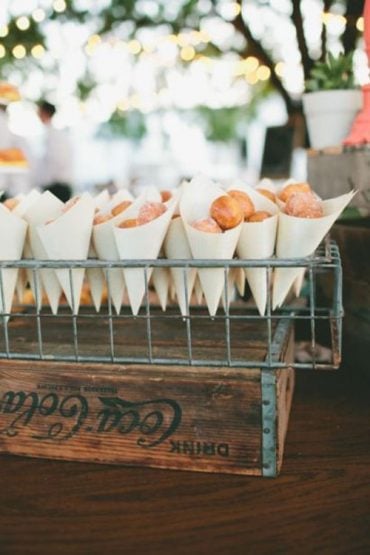 wedding dessert table