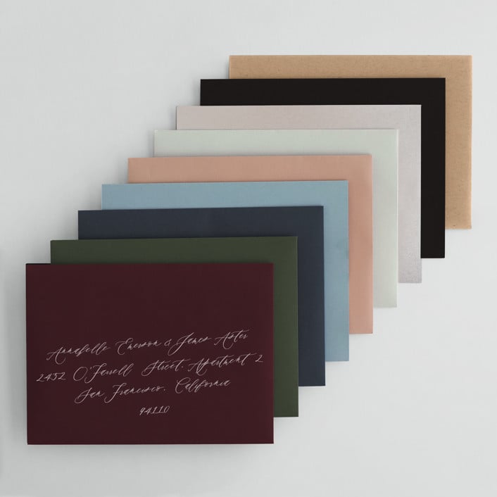wedding invitation envelopes