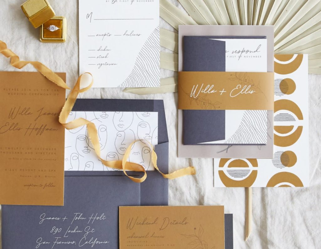 wedding invitation design