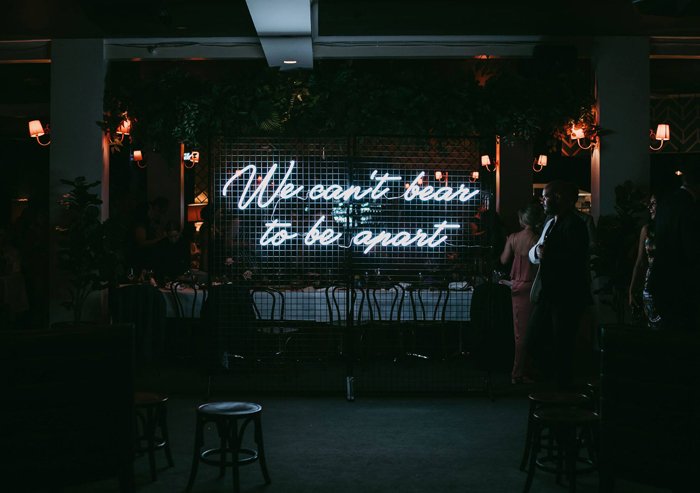 Echo Neon Wedding Neon Sign